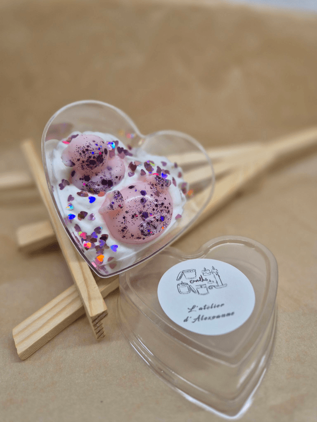 Fondant crémeux parfumé: Pink love