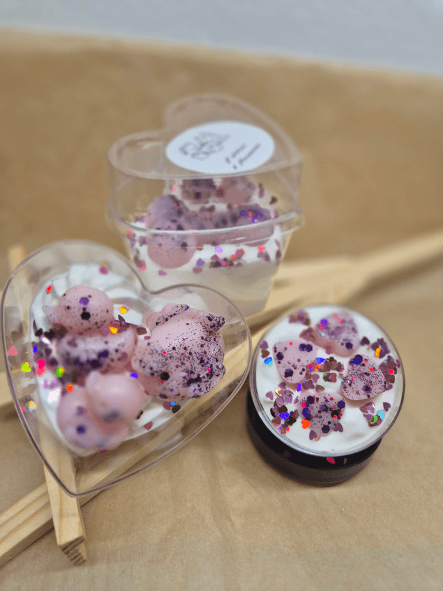 Fondant crémeux parfumé: Pink love