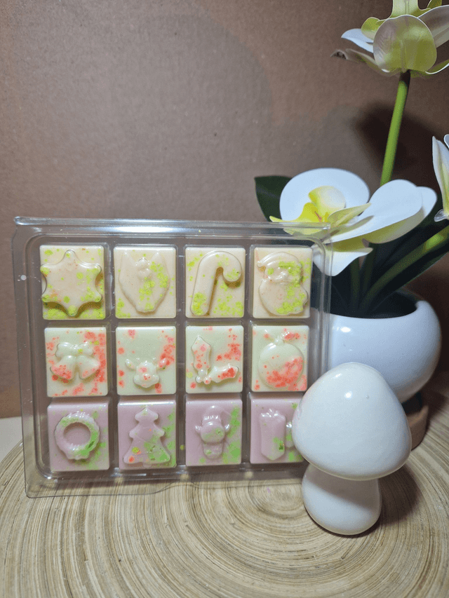 Fondants parfumés: Calisson, citron meringué, Fruits confits