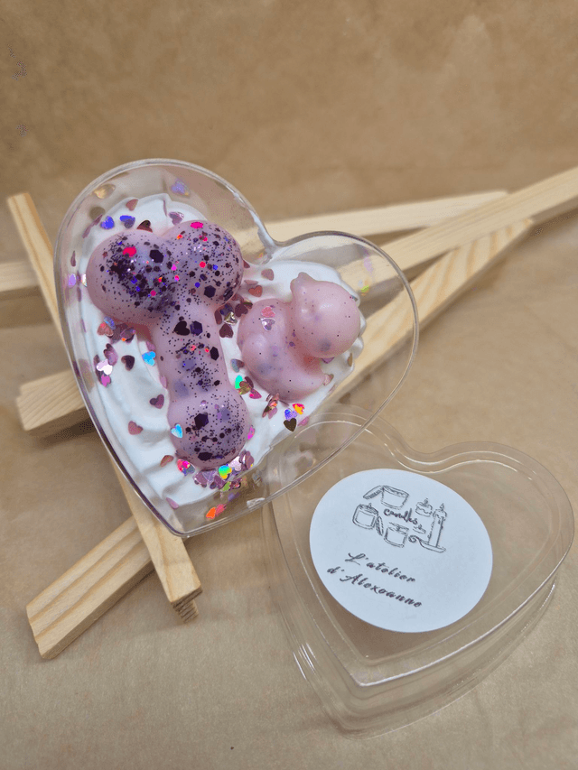 Fondant crémeux parfumé: Pink love