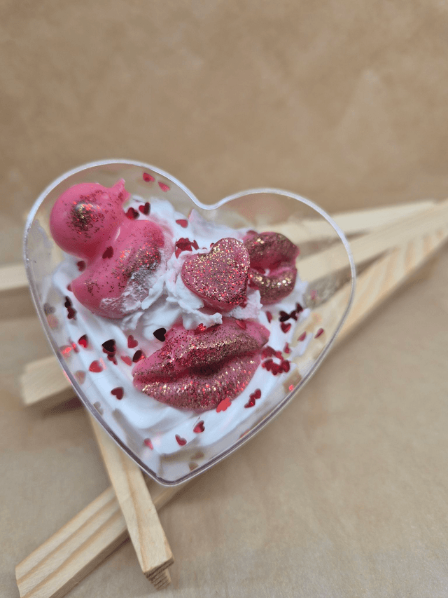 Fondant crémeux parfumé: Kiss kiss