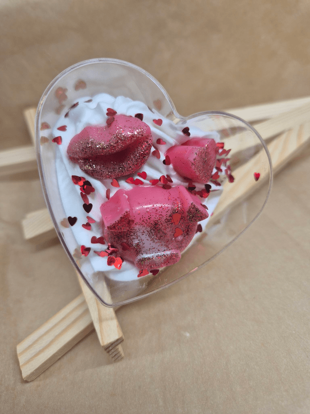 Fondant crémeux parfumé: Kiss kiss
